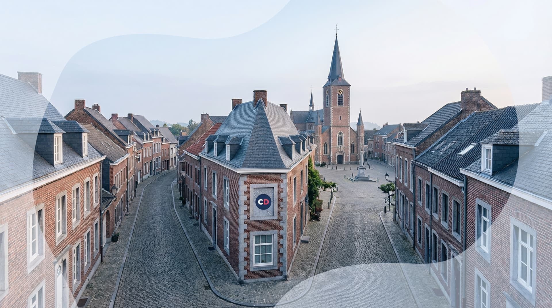 Paysage en province de Limbourg, Belgique